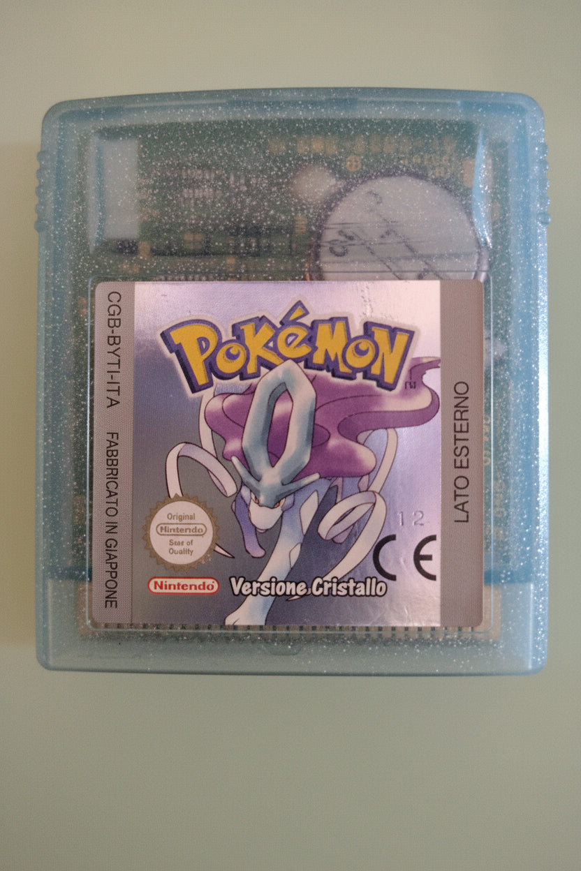 POKÉMON CRISTALLO Italiano  NINTENDO GAMEBOY COLOR Originale Ita