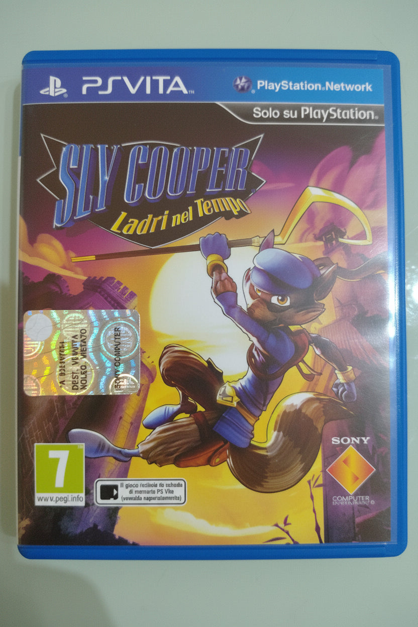 Sly Cooper Thieves in Time PS Vita PAL ita