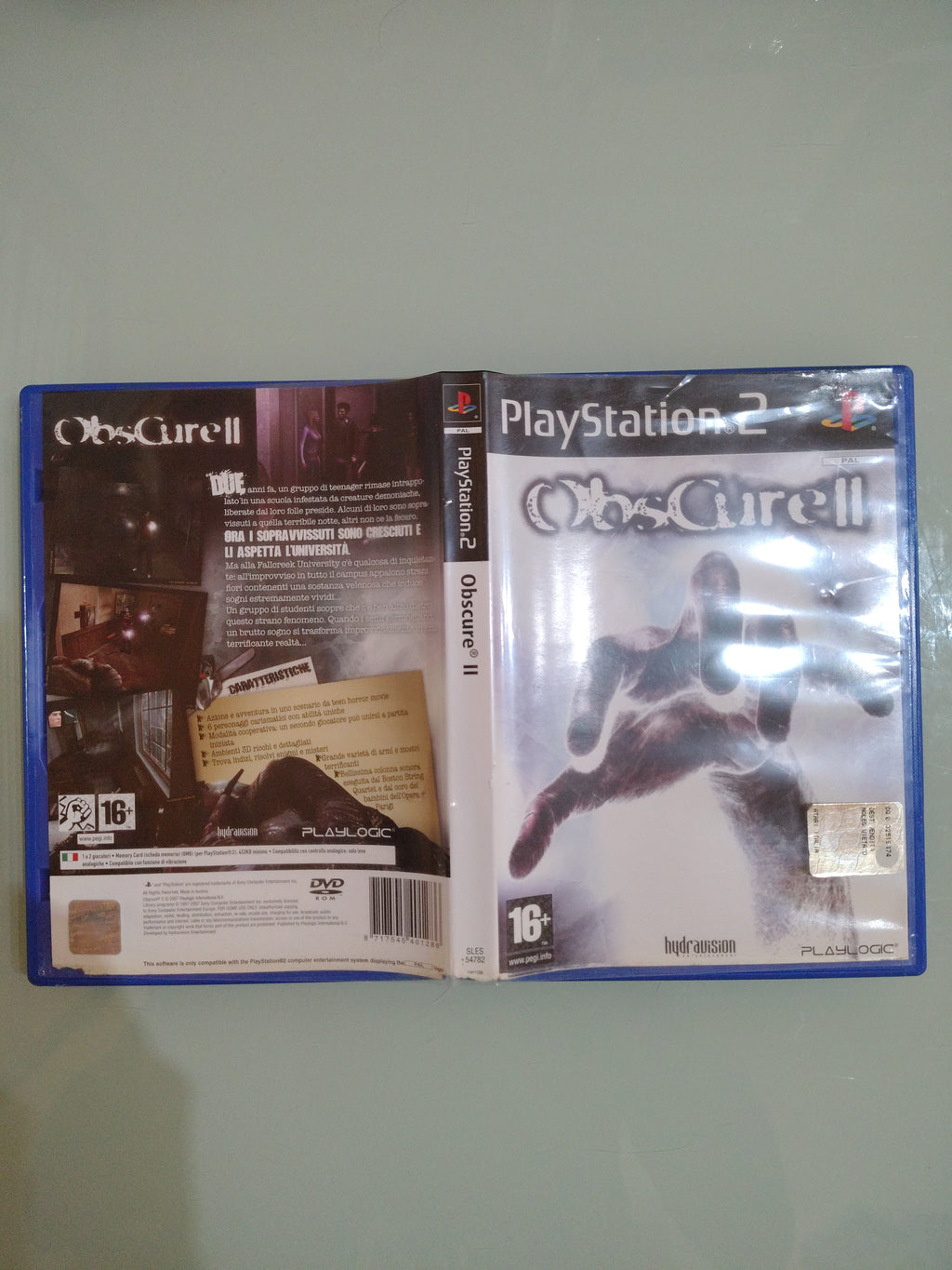 GIOCO OBSCURE 2 PS2 PLAYSTATION 2 ITALIANO COMPLETO TESTATO FUNZIONANTE
