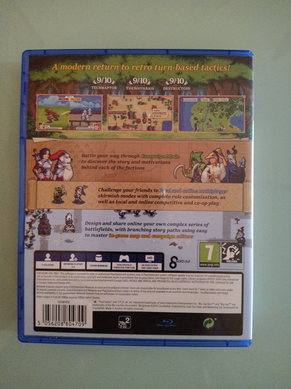 WARGROOVE Edizione Deluxe PS4! Usato Come nuovo pal