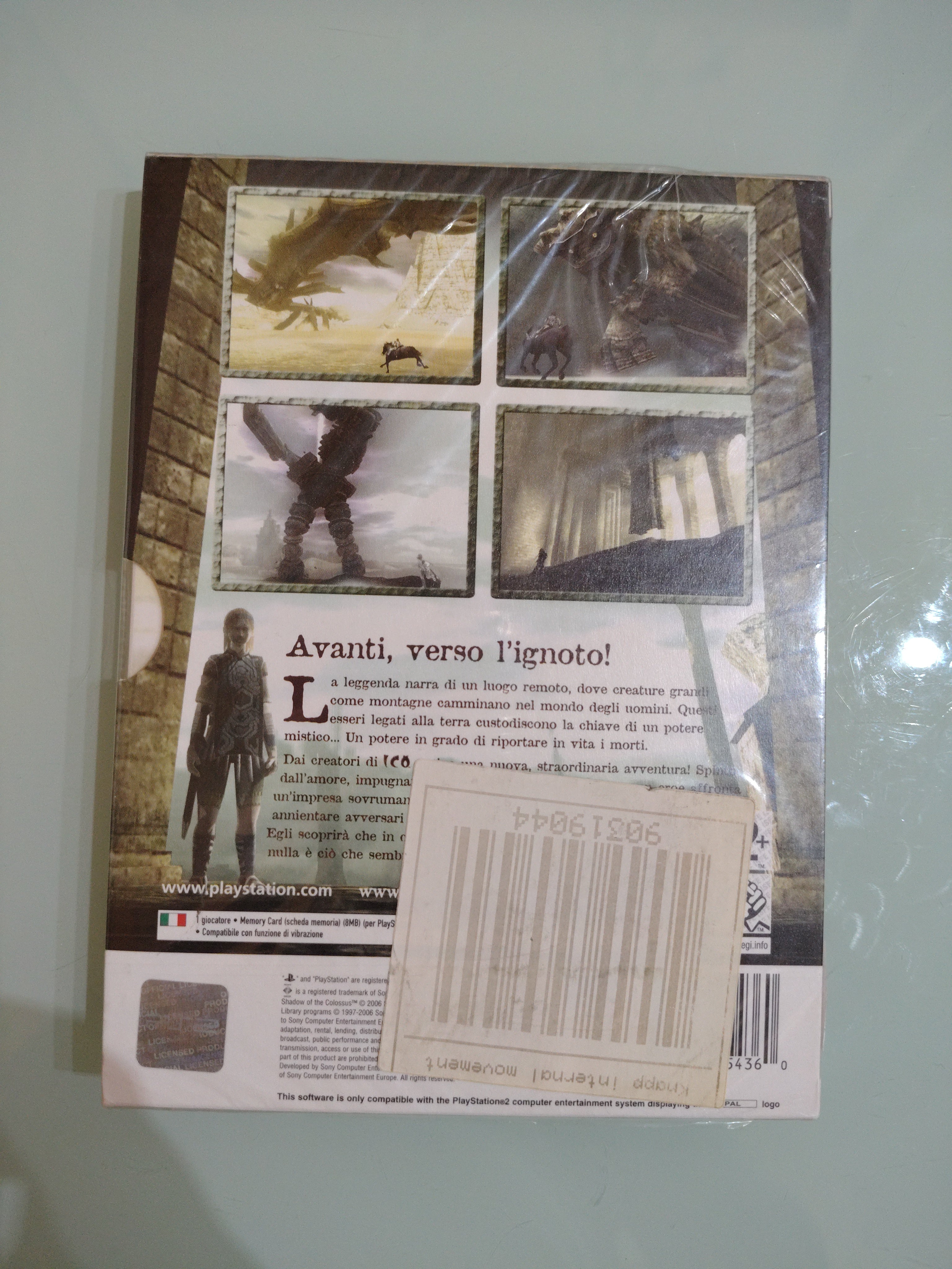 Shadow Of The Colossus Playstation 2 PS2 Sigillato