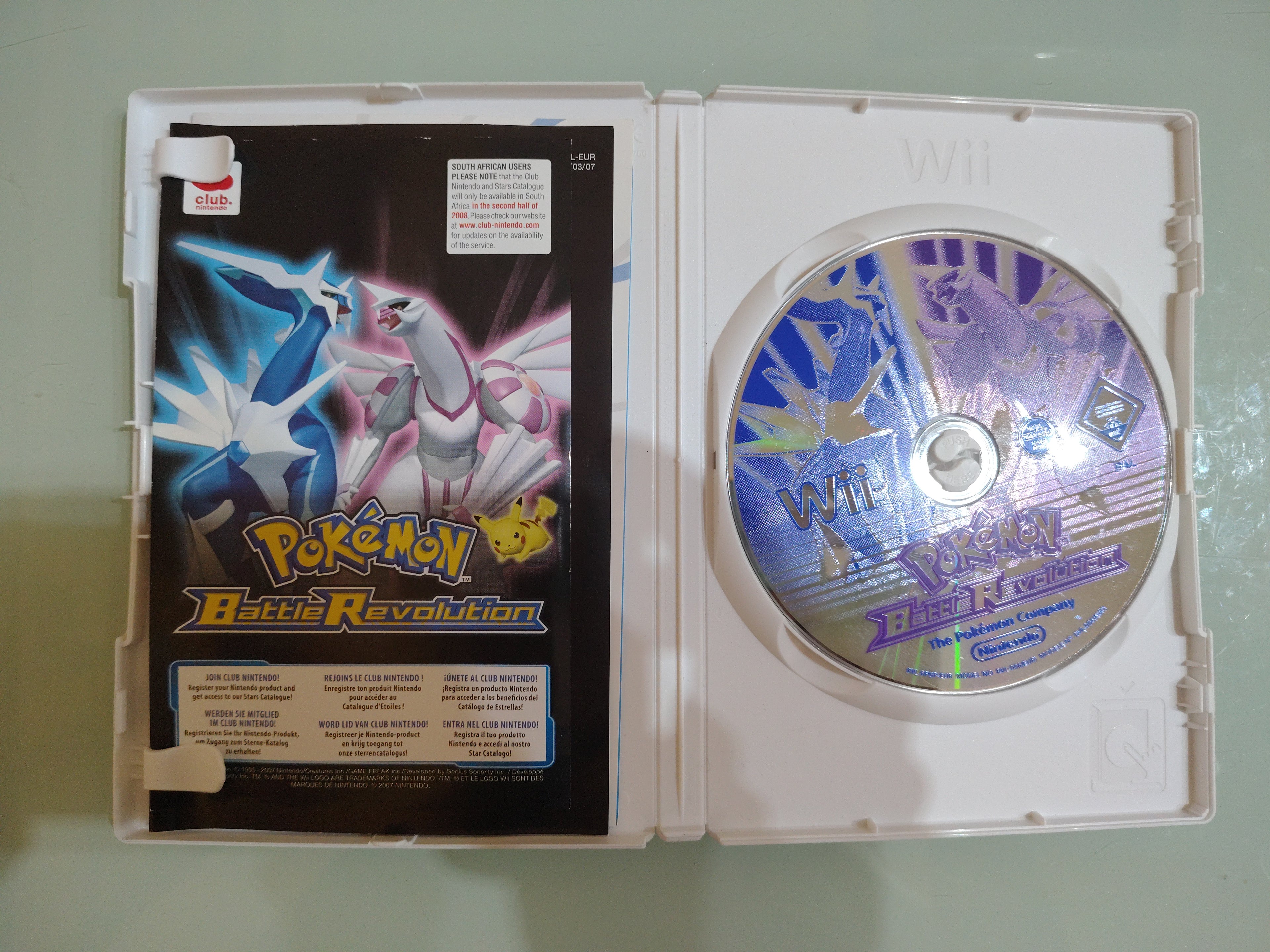 Pokemon Battle Revolution  senza manuale