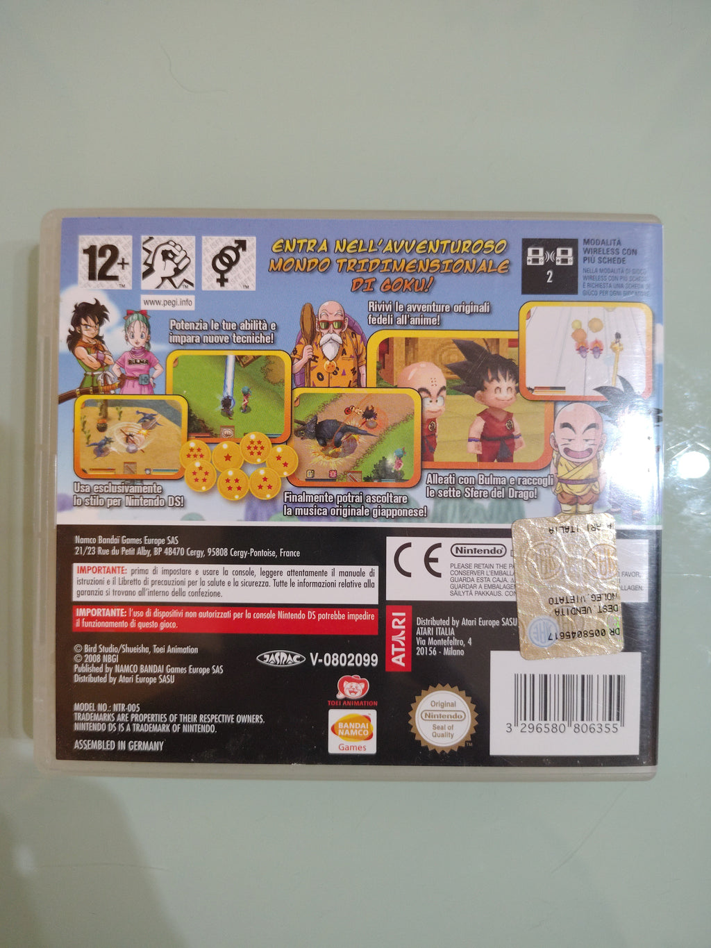 Gioco Nintendo Ds Dragonball Origins