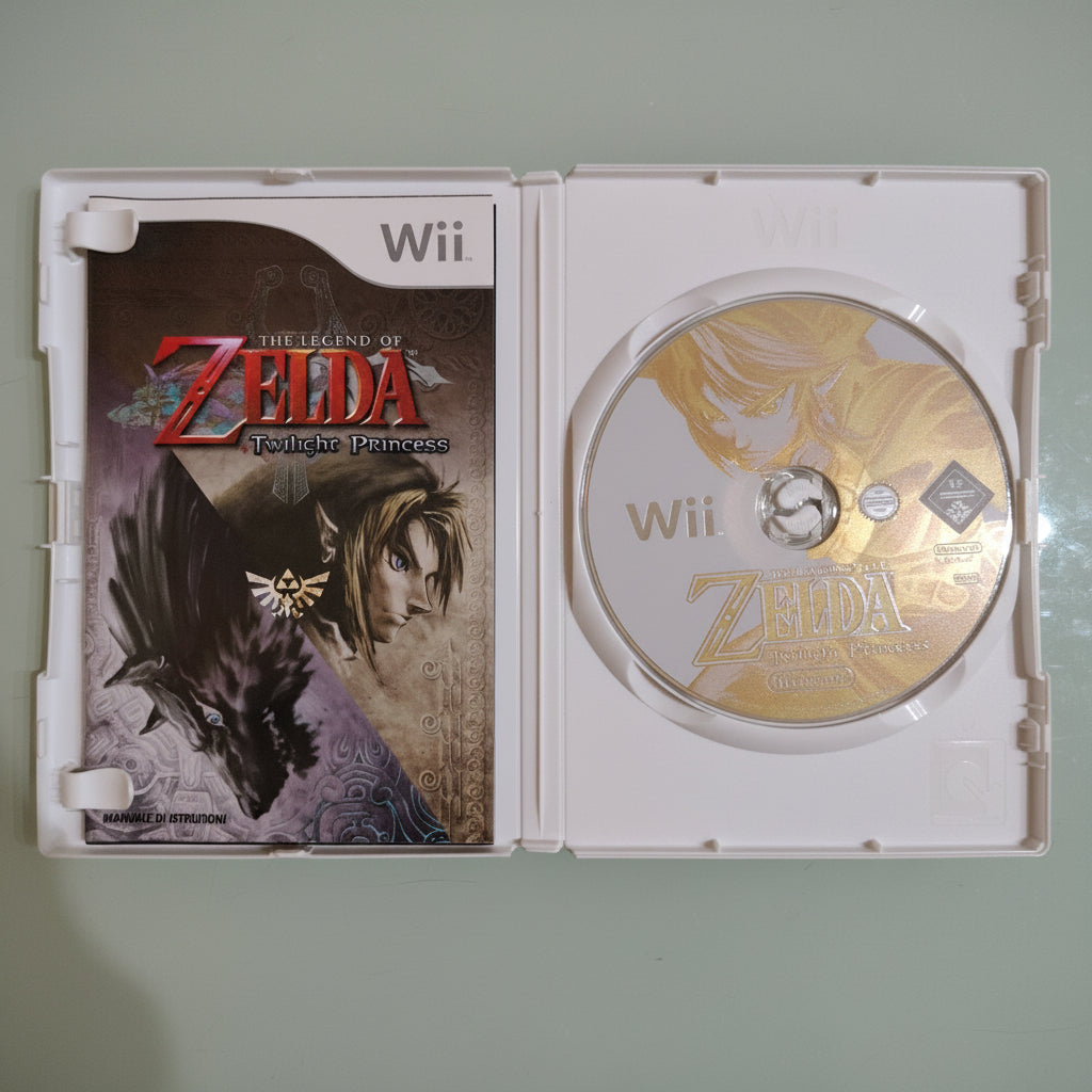 Nintendo The Legend of Zelda: Twilight Princess (Nintendo Wii) Manuale Fantasy T