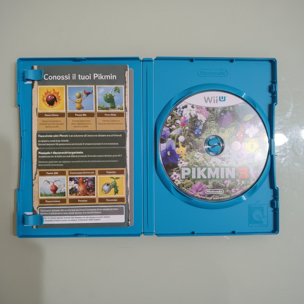 PIKMIN 3 WIIU - VERSIONE  ITALIANA  - OTTIME CONDIZIONI
