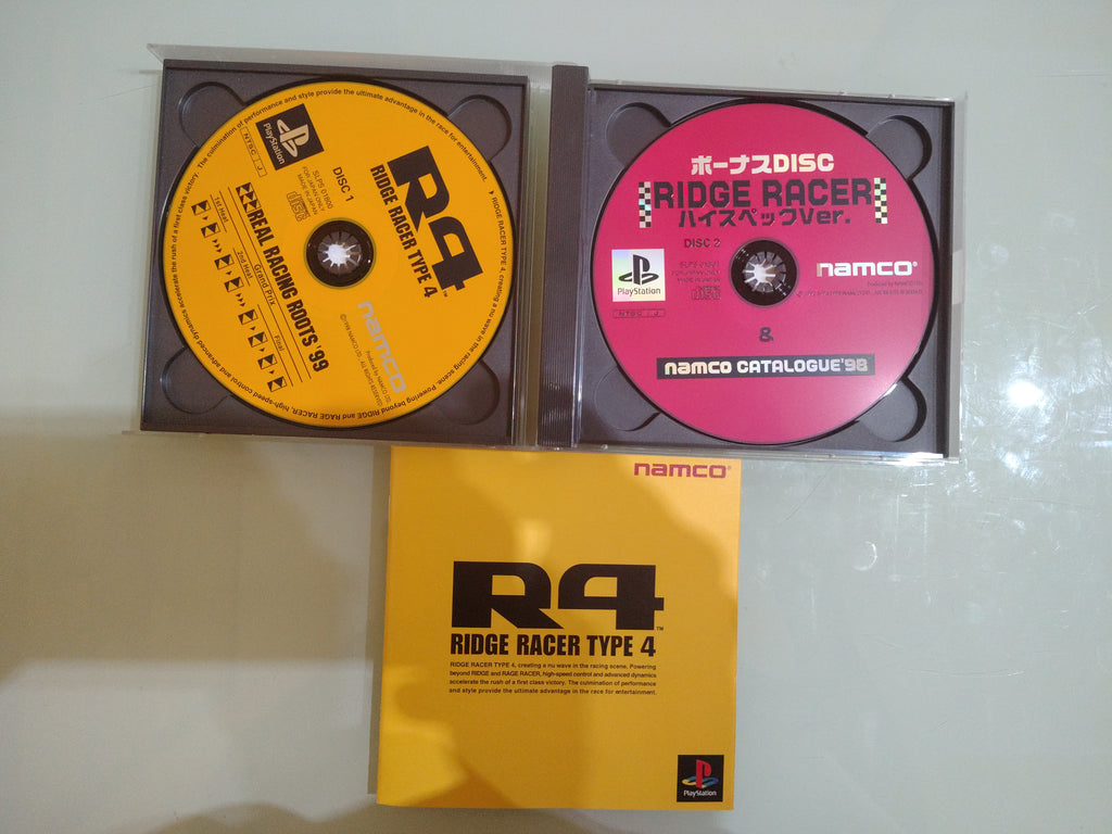 R4 RIDGE RACER TYPE 4 NTSC JAP