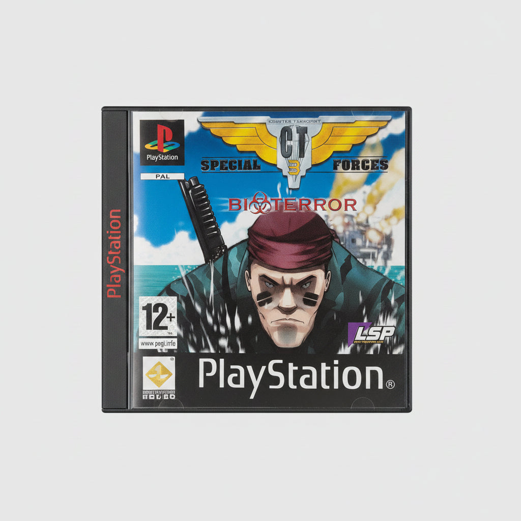 Sony Playstation 1 PS1,CT Special Forces 3: Bioterror,PAL ita