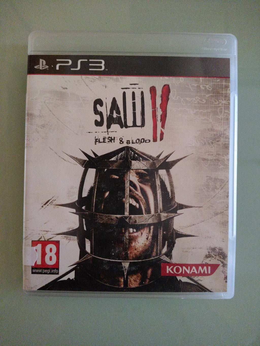 SAW II - FLESH & blood -  PS3  FOR COLLECTORS RARO
