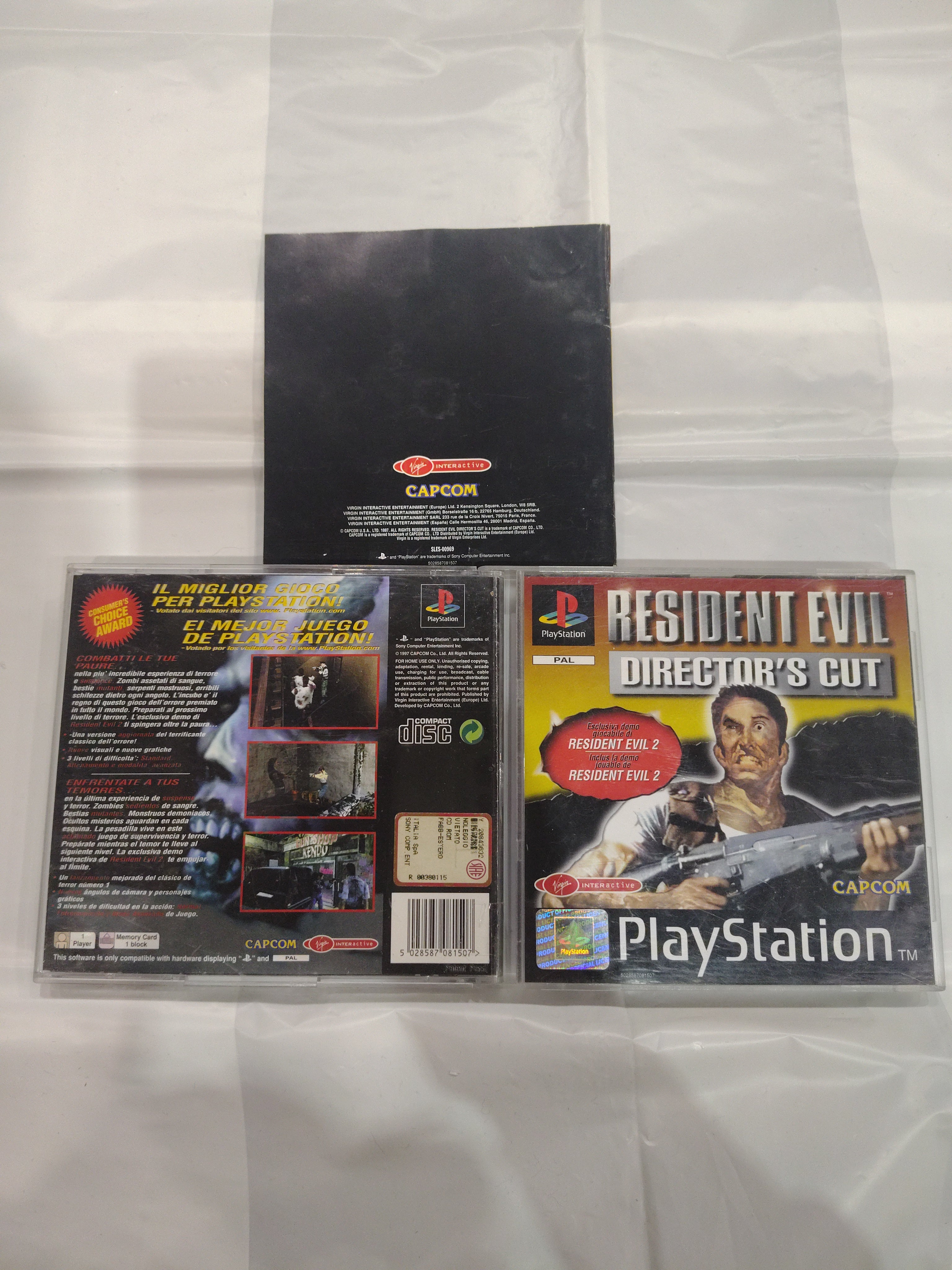 RESIDENT EVIL DIRECTOR'S CUT PAL ITA