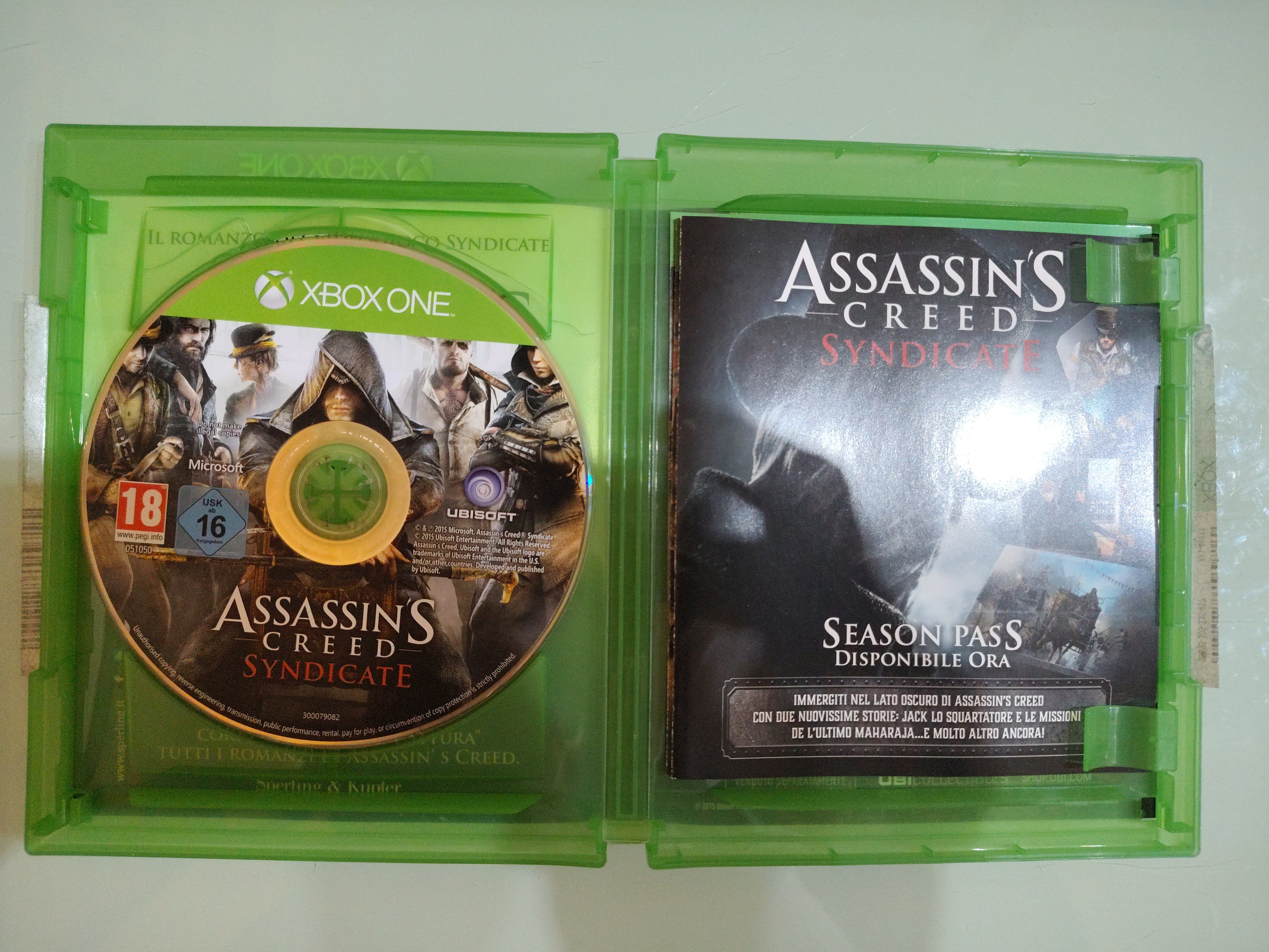 XBOX ONE ASSASSIN'S CREED SYNDICATE PAL ITALIANO