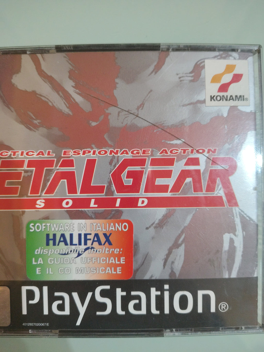 METAL GEAR SOLID DEMO SILENT HILL PAL ITA