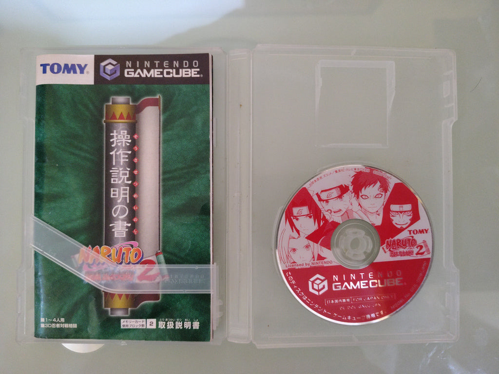 Naruto Gekitou Ninja Taisen 2 - GameCube GC - JAP Japan