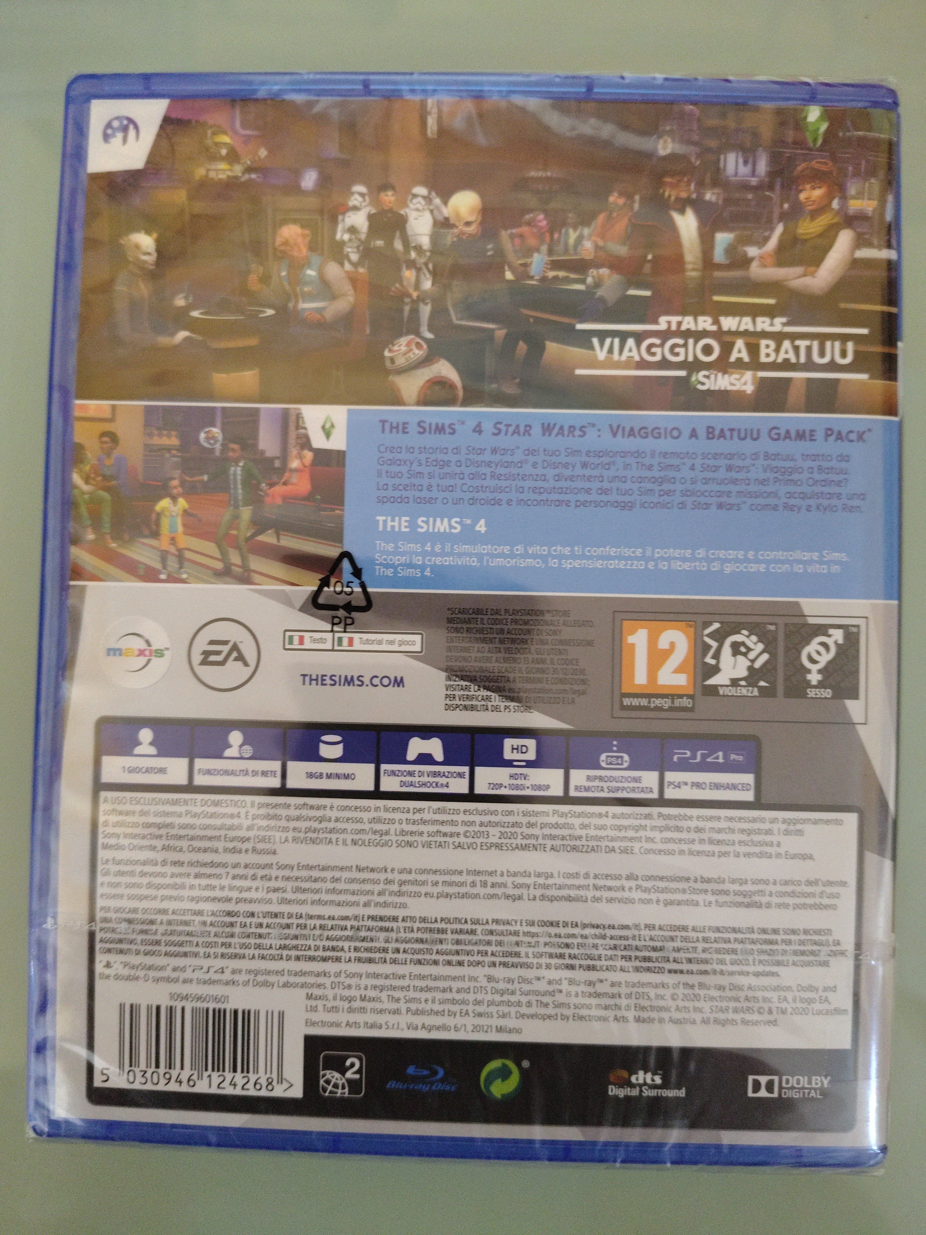 The Sims 4 x Star Wars Viaggio a Batuu BUNDLE  Italiano  sigillato