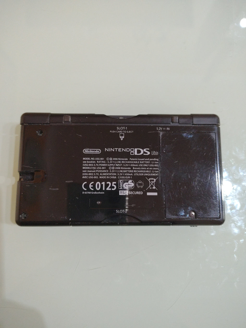 NINTENDO DS LITE NERO