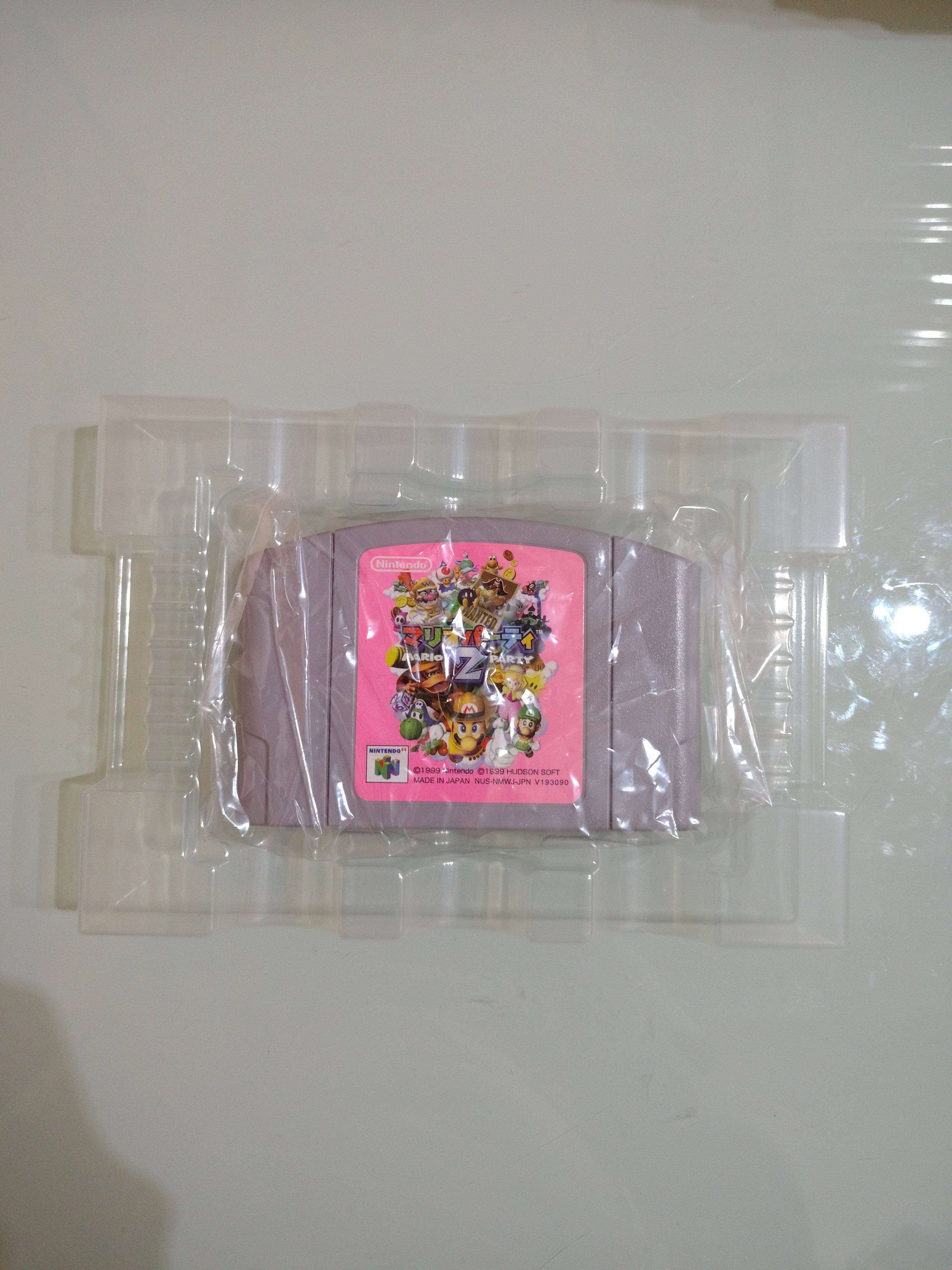 Mario Party 2 Nintendo 64 gioco con scatola N64 versione giapponese
