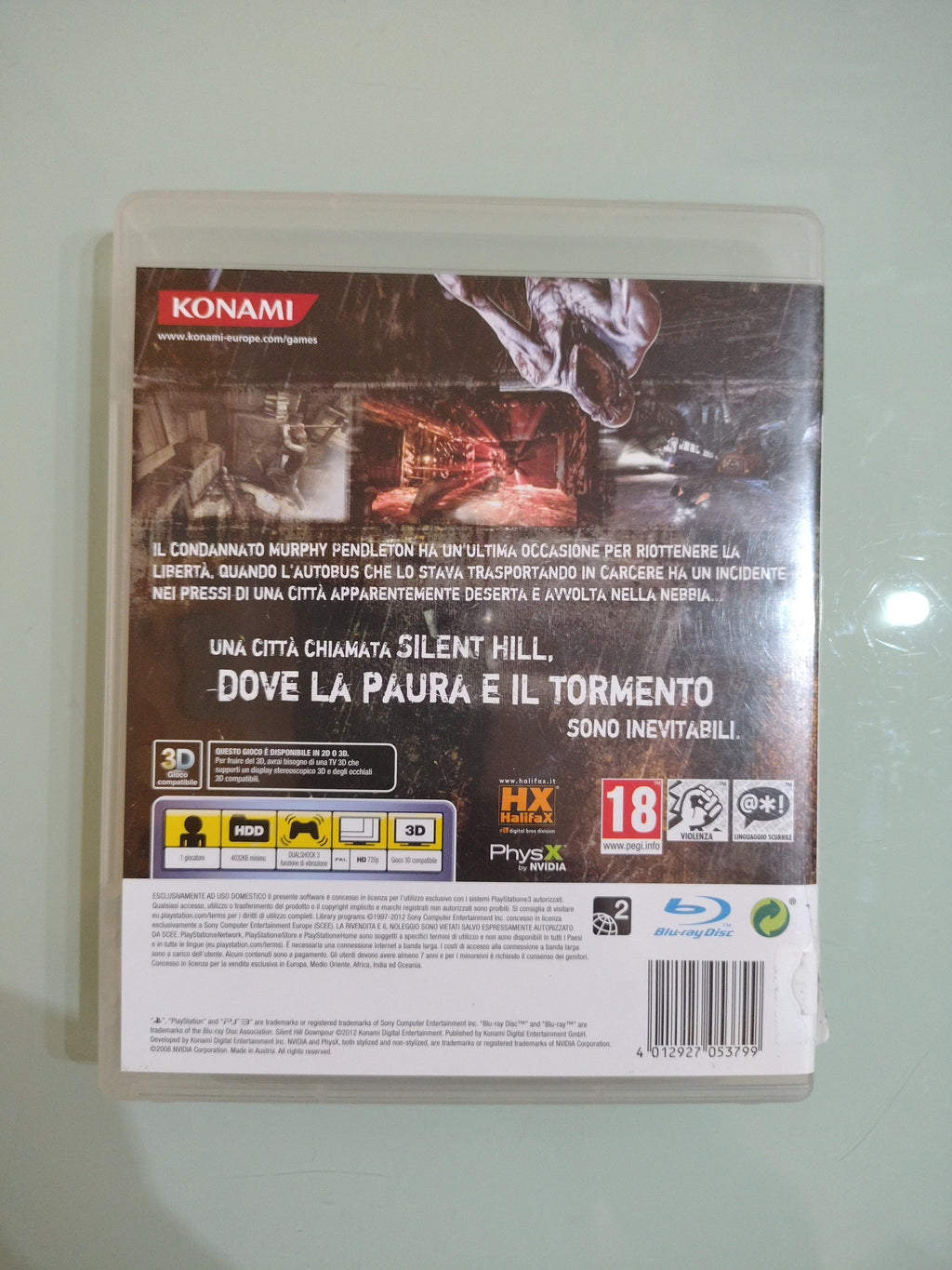 Silent Hill Downpour Ps3 Pal/Ita