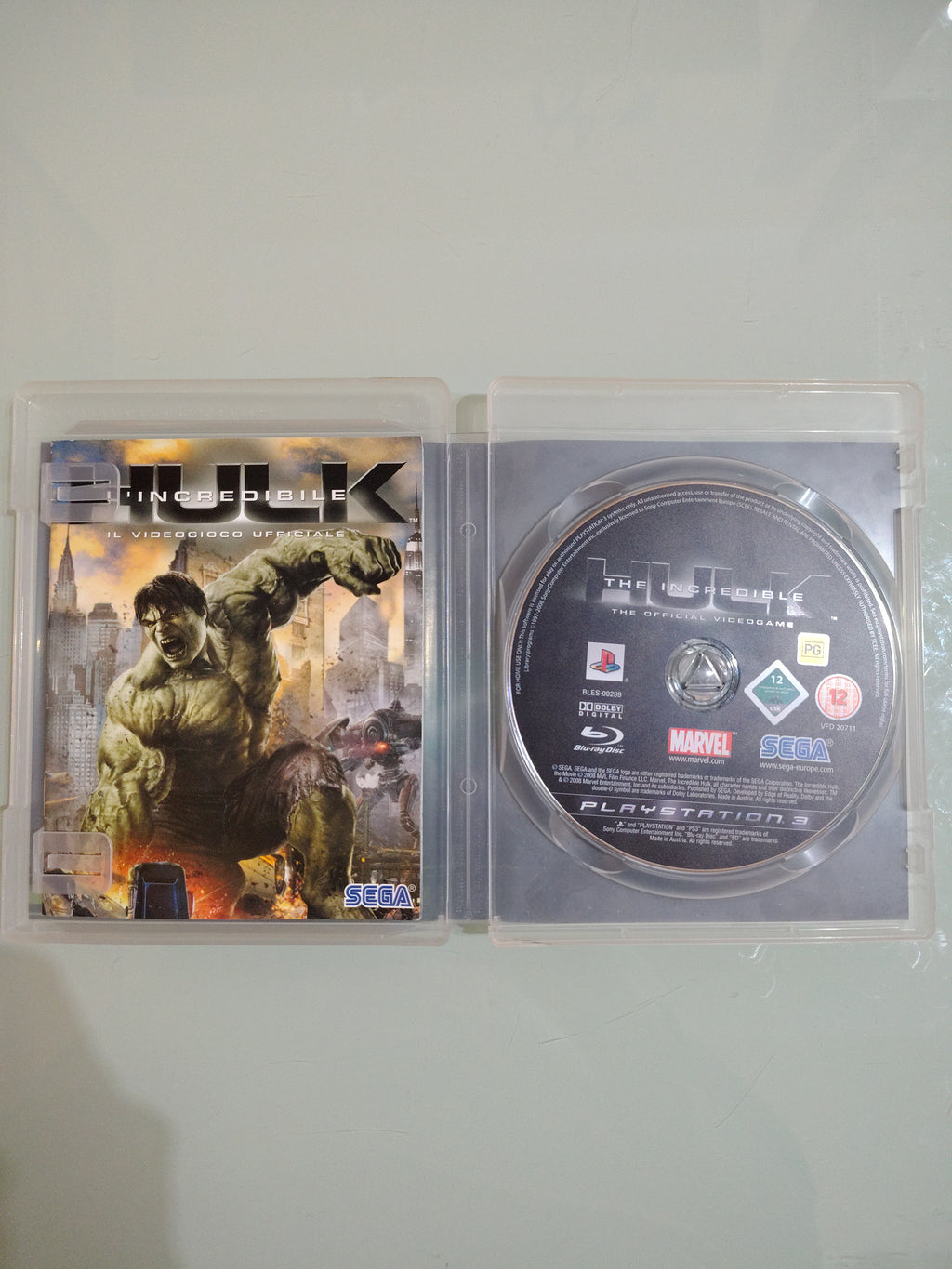 L'incredibile Hulk PlayStation 3 PS3 Sony PAL