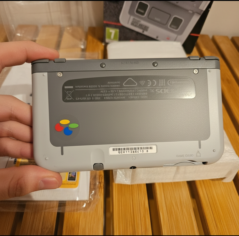New Nintendo 3DS XL Super Nintendo Snes Limited Edition