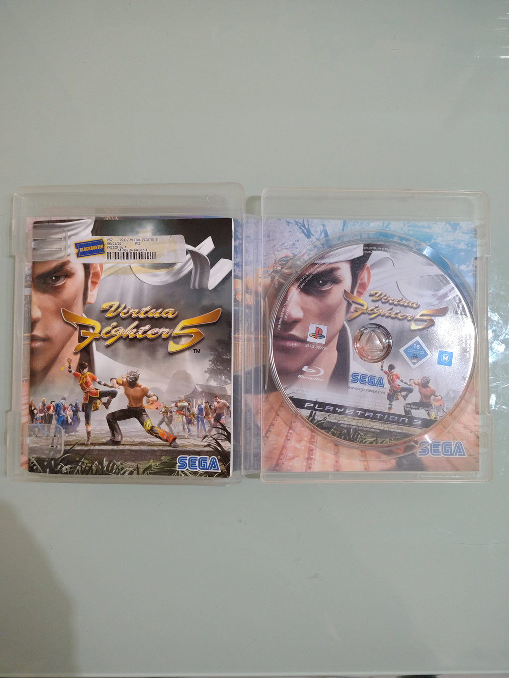 Virtua Fighter 5 (Sony PlayStation 3, 2007) completo PAL