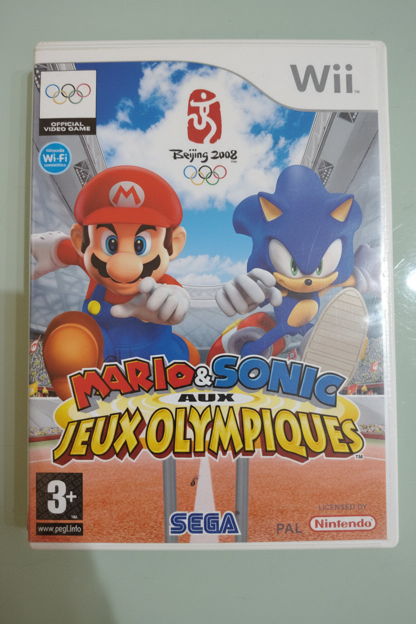 Mario & sonic aux Jeux Olympiques de Beijing 2008 PAL multilingue