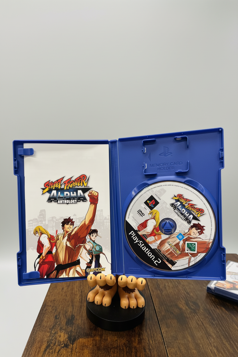 PS2 Street Fighter Alpha Anthology  - COMPLETO