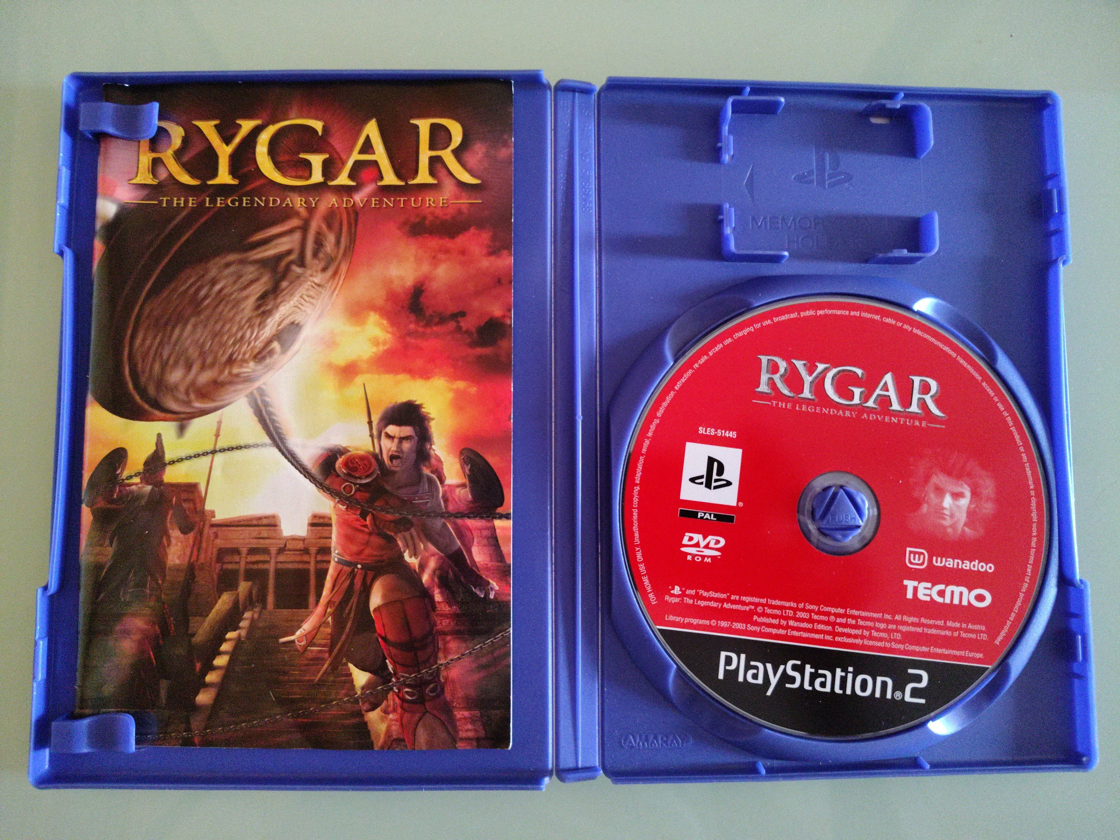 RYGAR THE LEGENDARY ADVENTURE USATO OTTIMO PS2 VERSIONE ITALIANA PAL