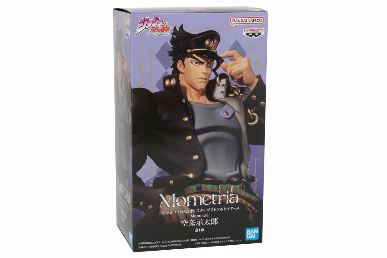 JOJO'S BIZARRE ADVENTURE STARDUST CRUSADERS MOMETRIA JOTARO KUJO BANPRESTO 2025