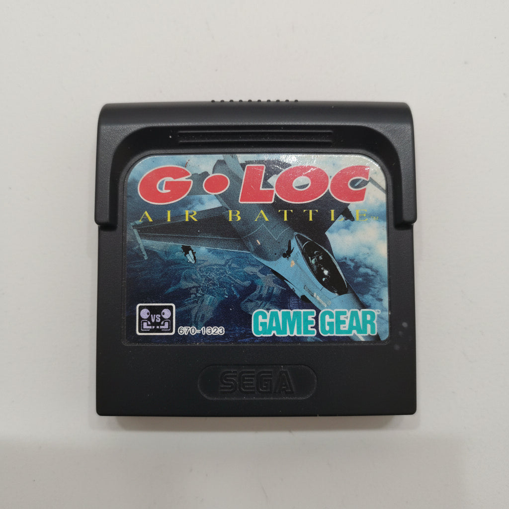 Vintage Game SEGA GAME GEAR Cartridge - G-Loc Air Battle