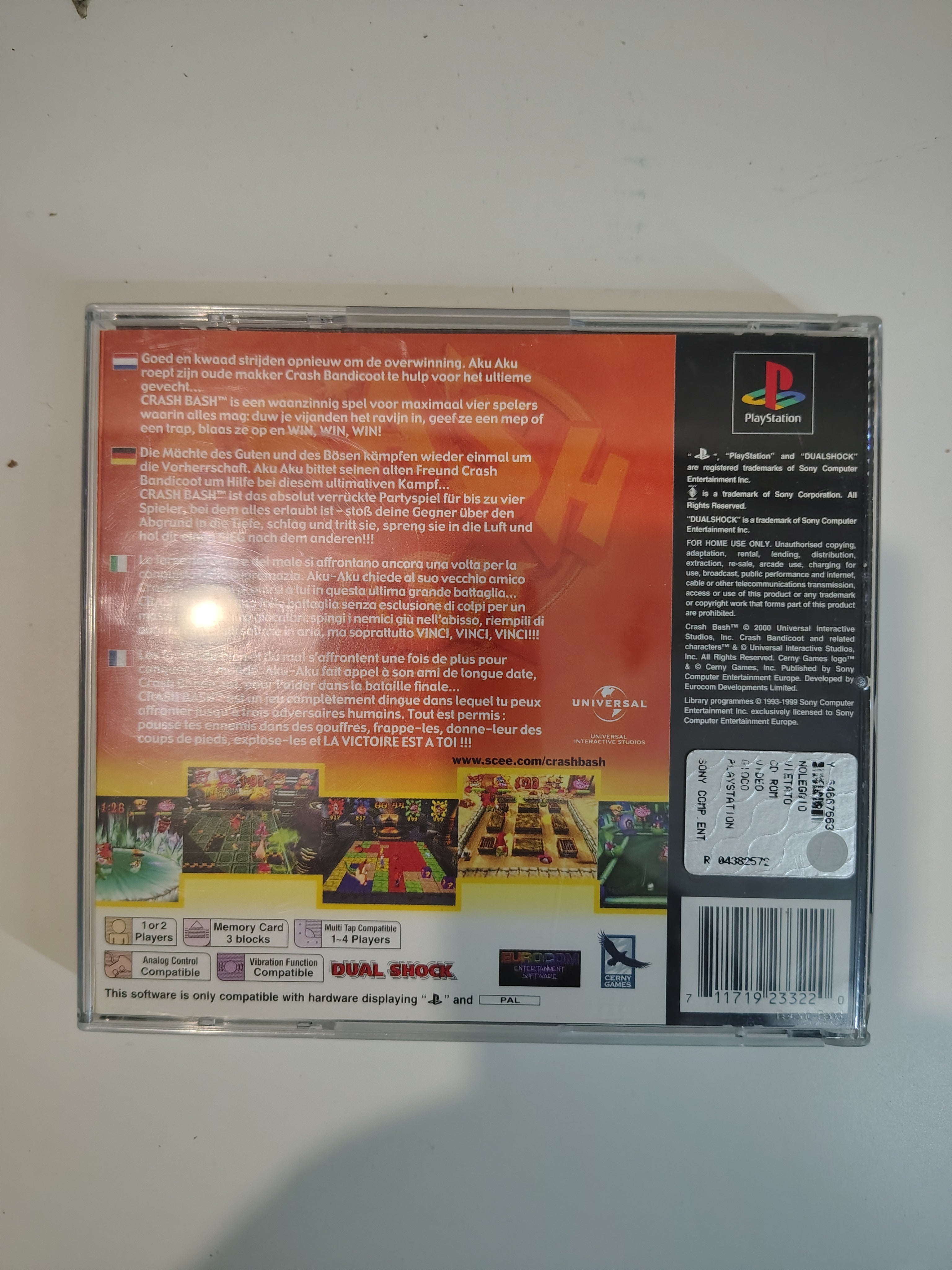 GIOCO  CRASH BANDICOOT  BASH ITA