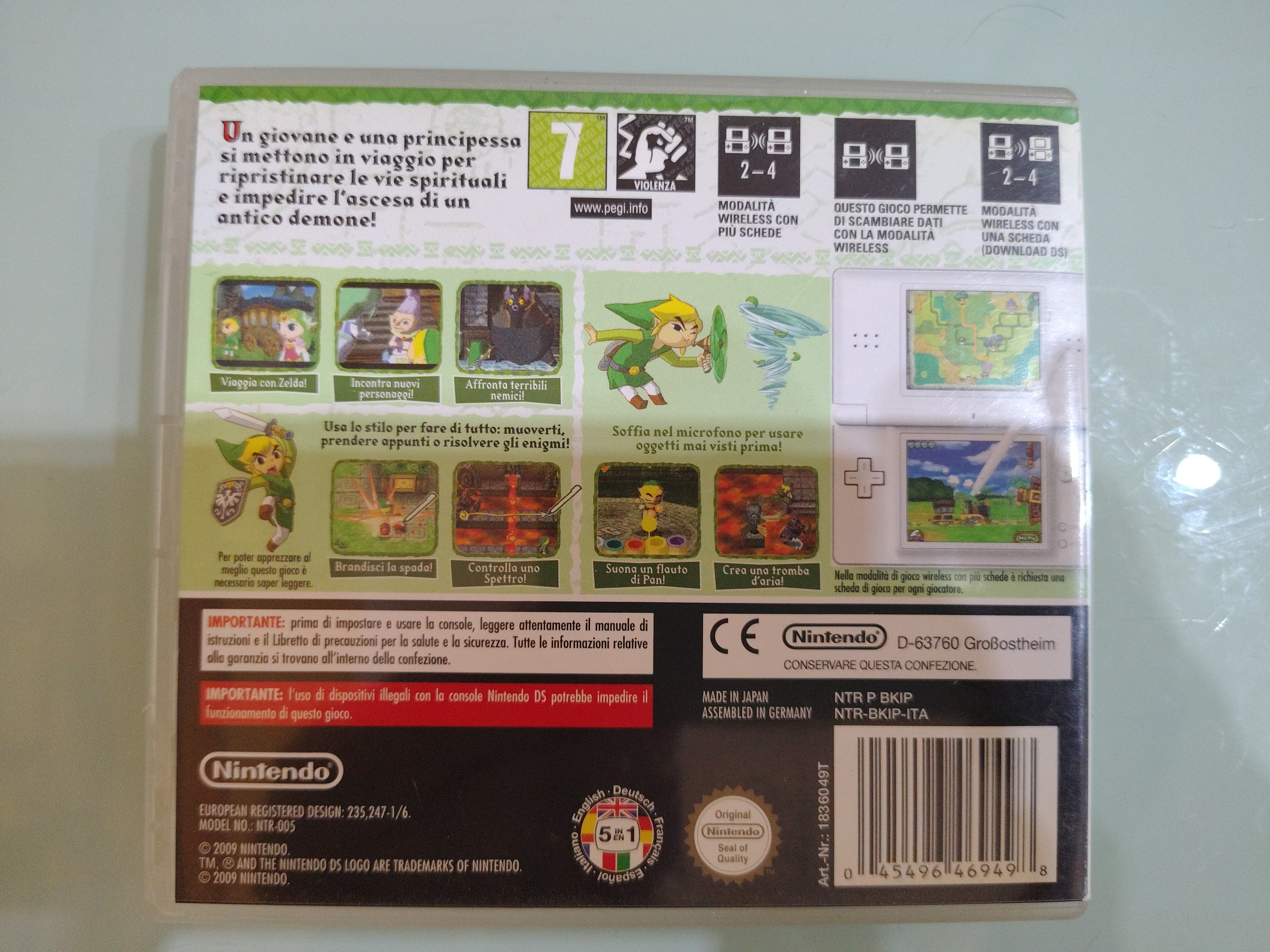 Videogioco Nintendo DS The Legend of Zelda Spirit Tracks MULTILINGUE