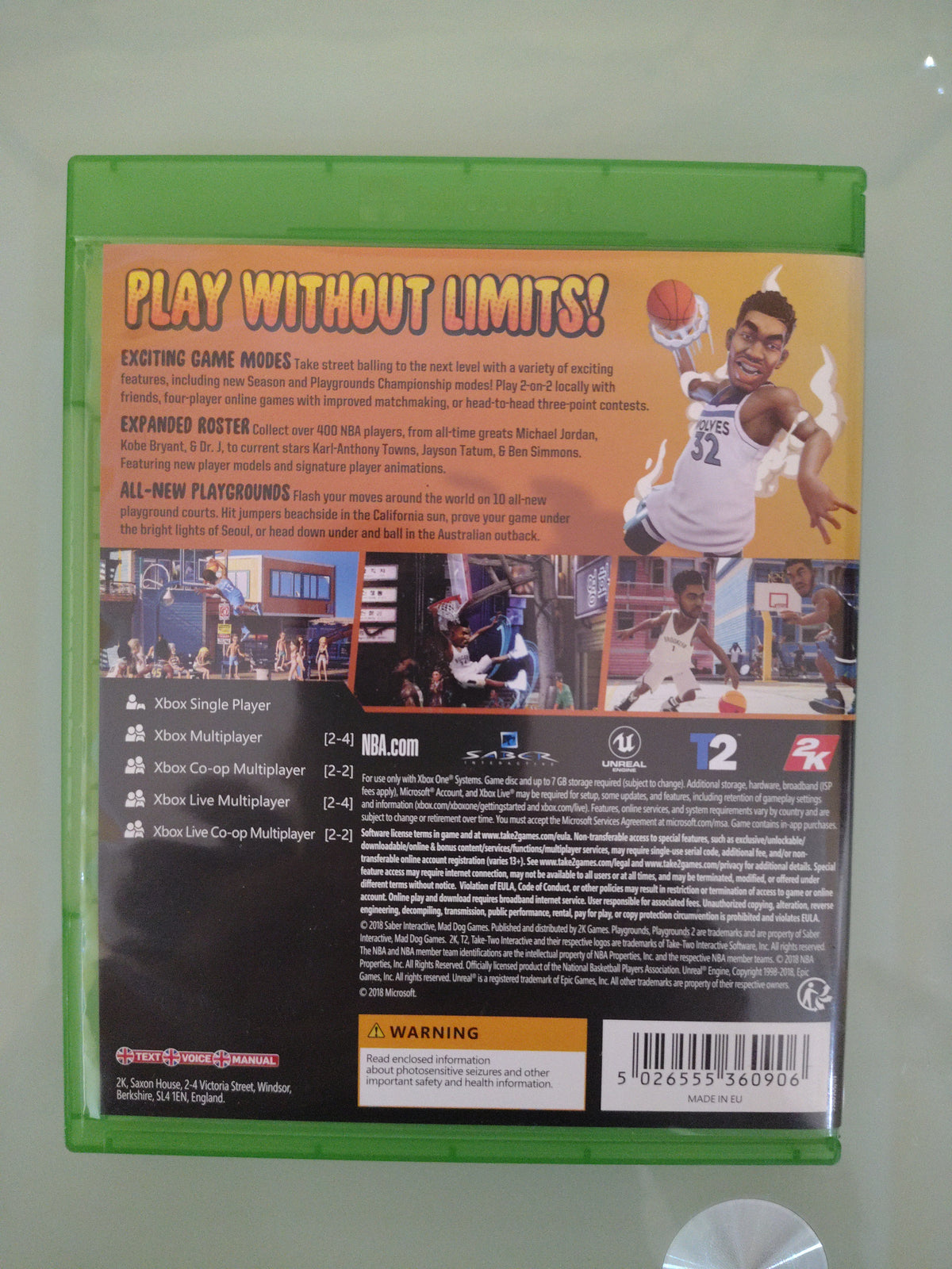 NBA 2K PLAYGROUNDS 2  XBOX ONE