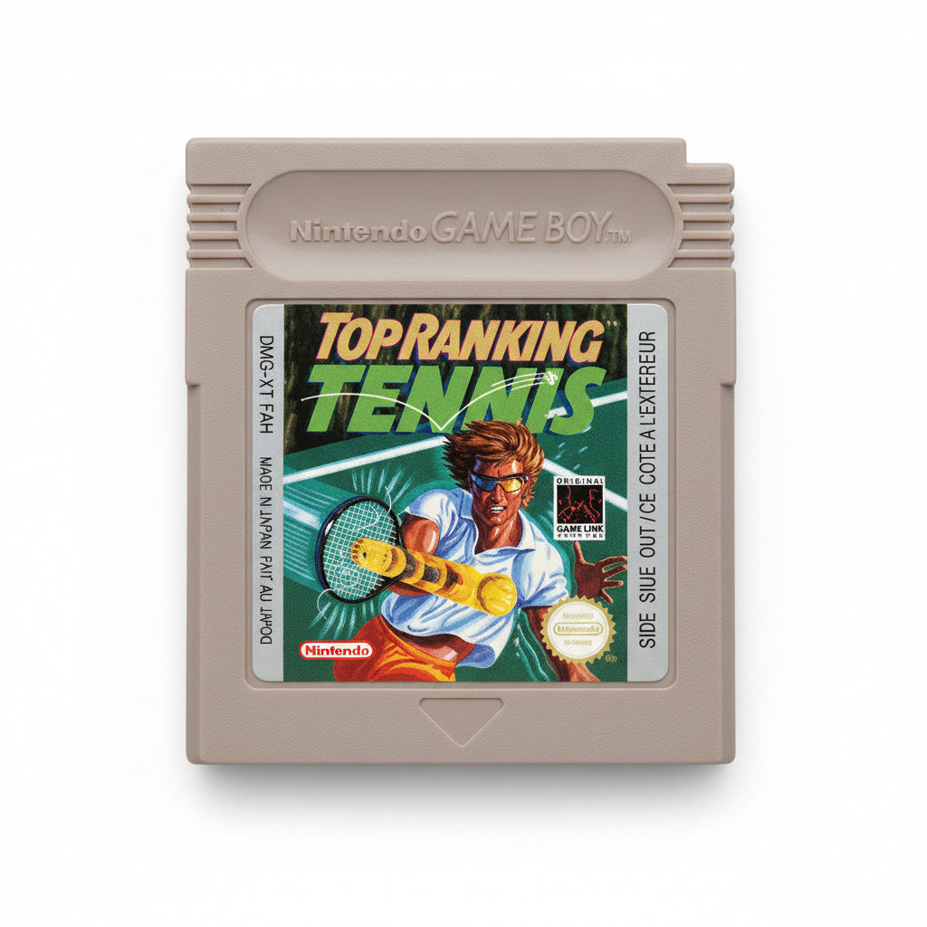 Tennis Top Rank (originale Nintendo Gameboy, 1993)