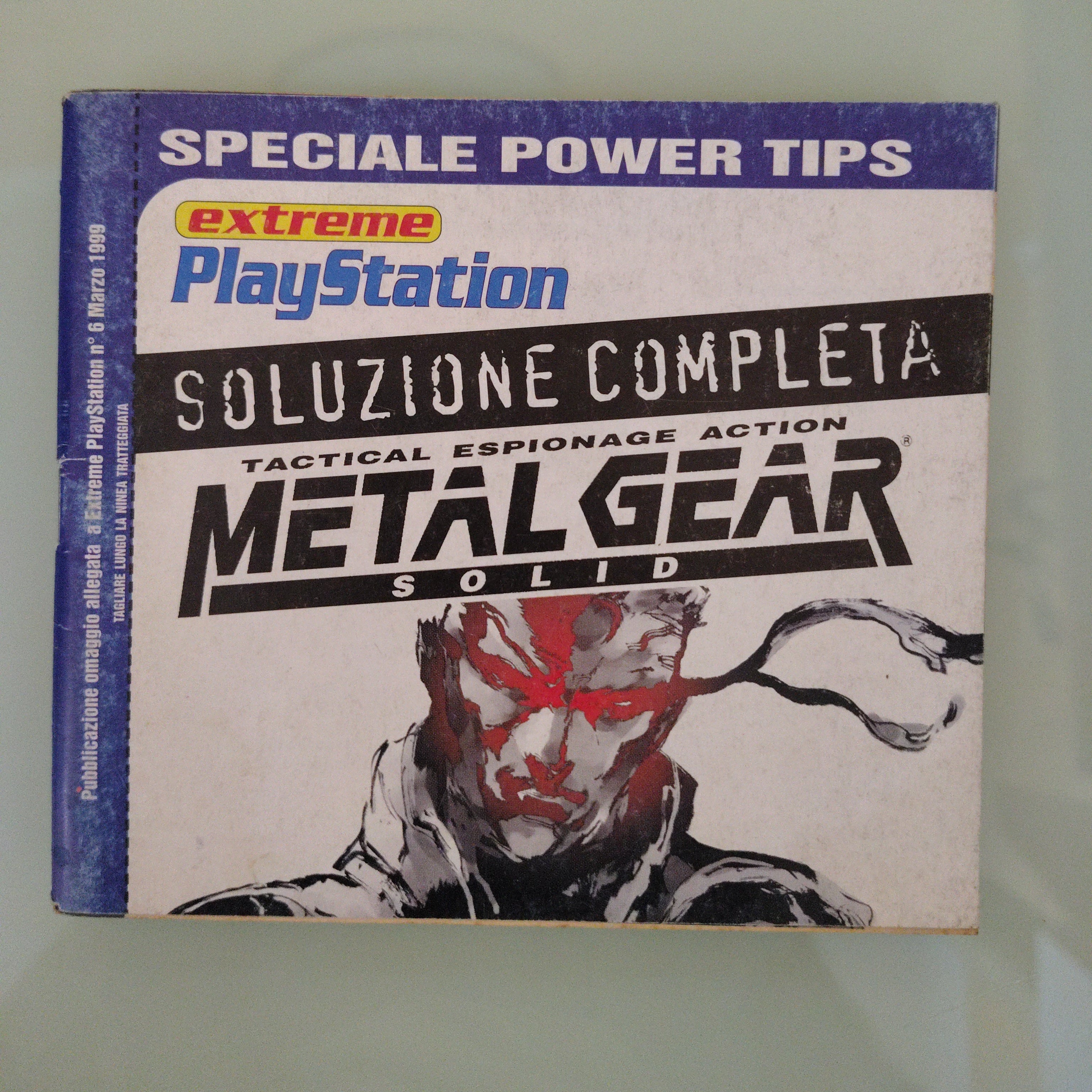 Speciale Power tips metal Gear solid