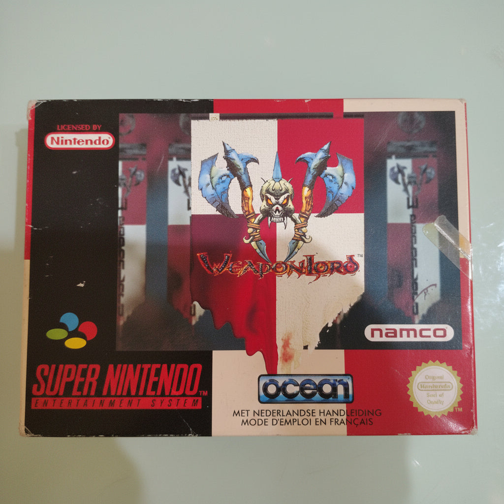 Weapon Lord SNES Super Nintendo Entertainment System Game