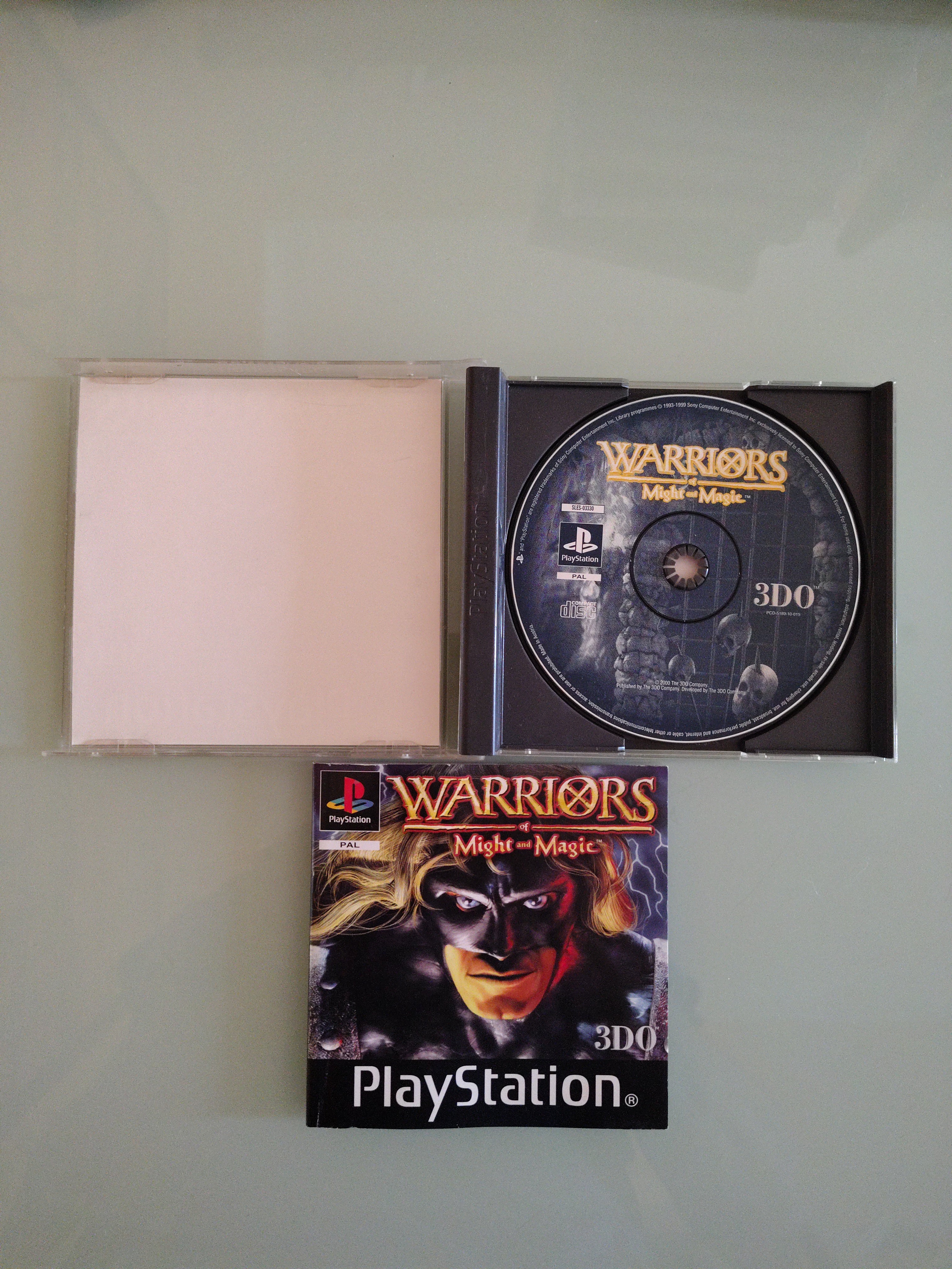 PlayStation 1 PSX PS1 Warriors Of Might & Magic versione ita/,multi