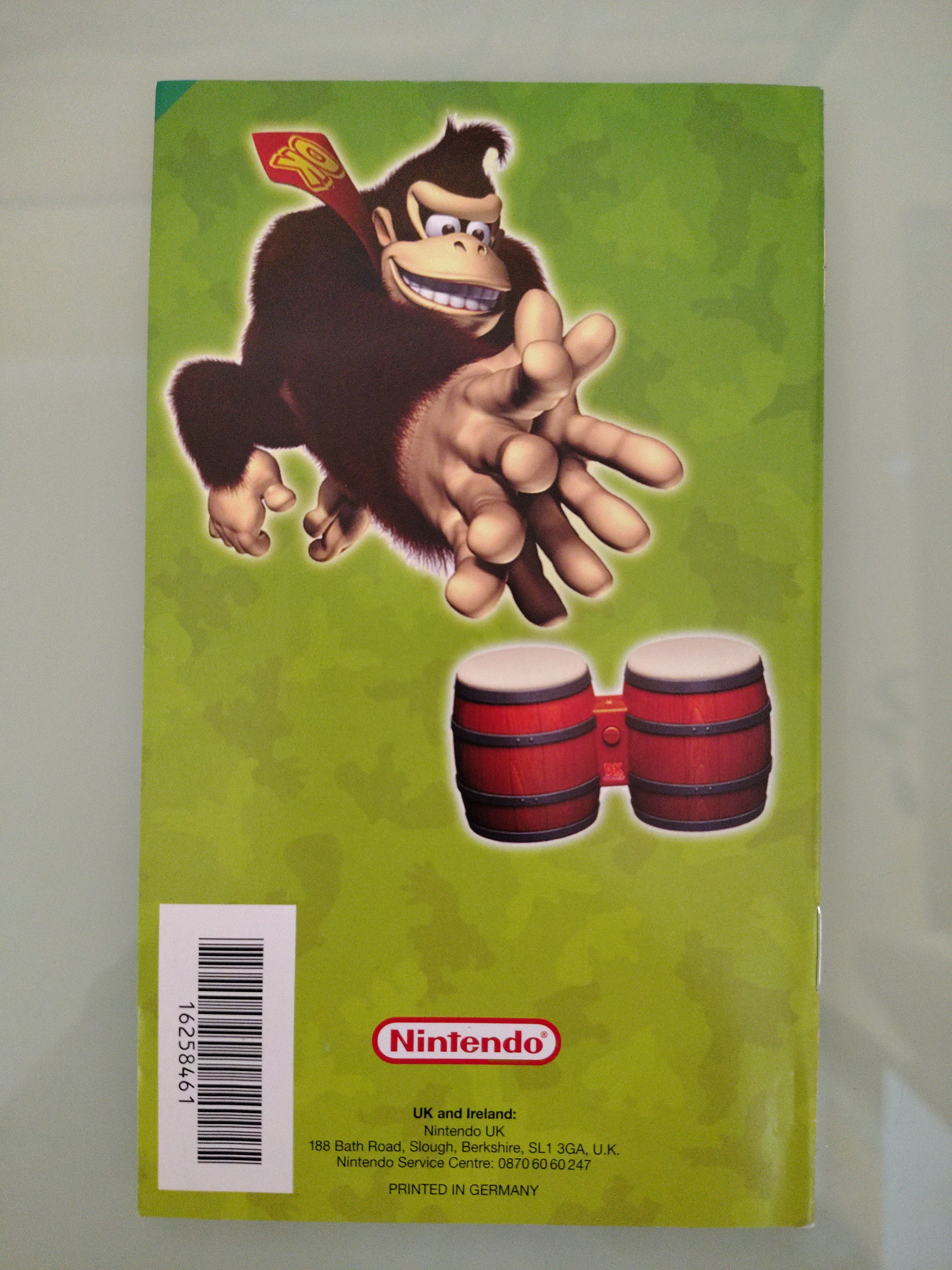Donkey Kong Jungle Beat ( manuale )