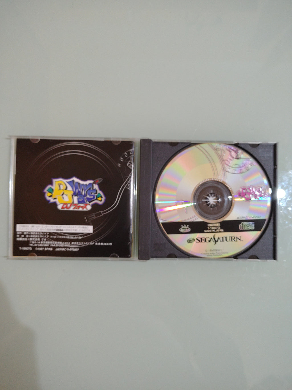 DJ WARS SEGA SATURN IMPORT NTSC  JAP GIAPPONESE ORIGINALE