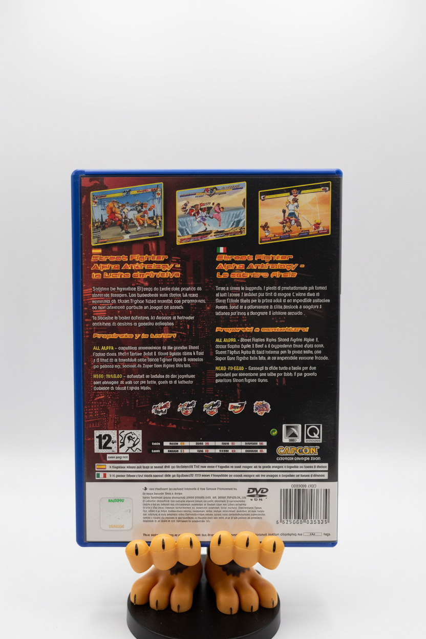 PS2 Street Fighter Alpha Anthology  - COMPLETO