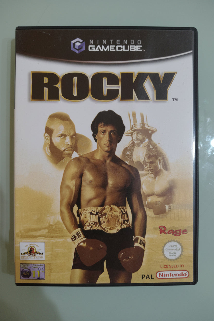 ROCKY GIOCO USATO IN BUONO STATO GAMECUBE SILVESTER STALLONE VERS. ITA