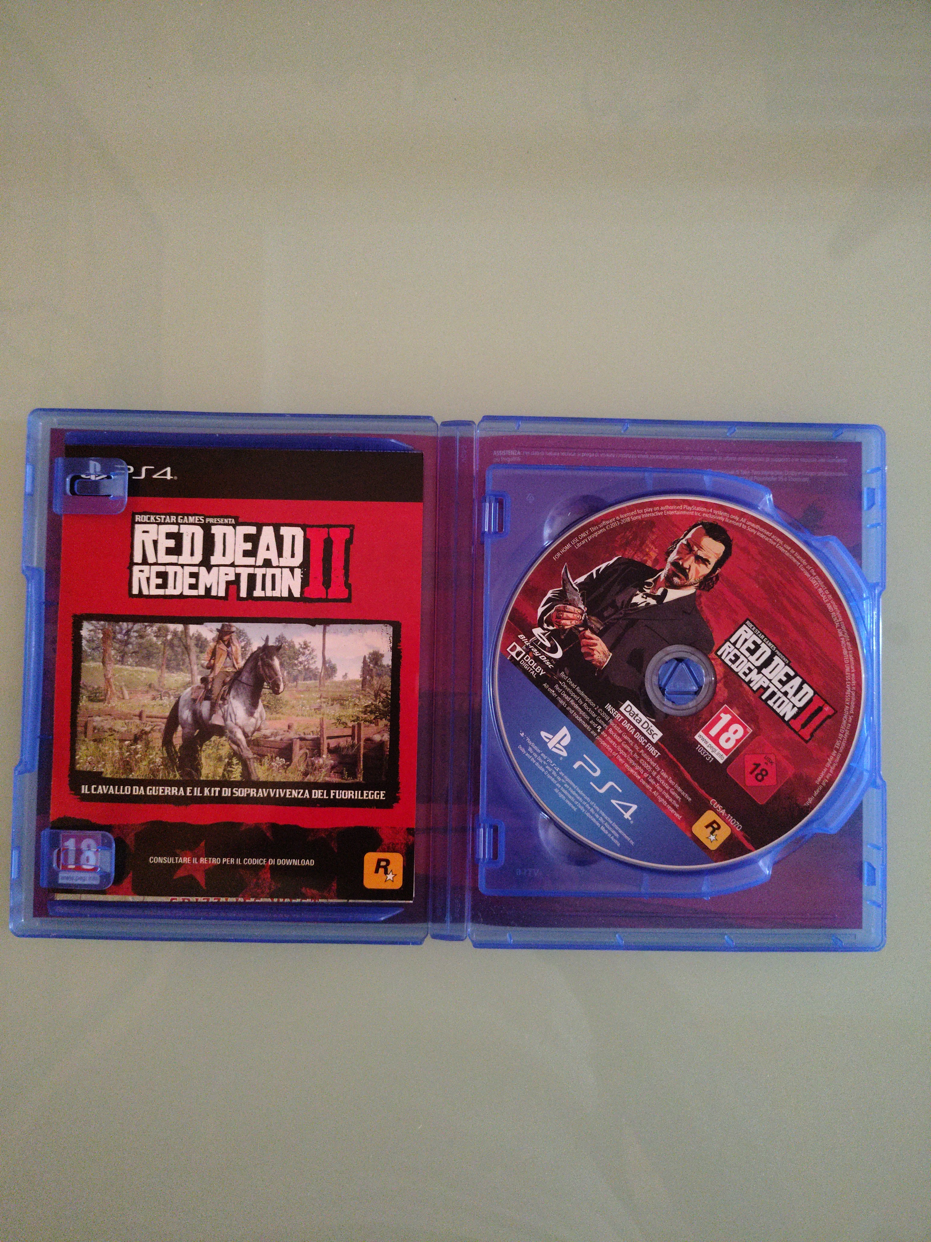 Red Dead Redemption 2  Italiano Videogioco  Playstation 4