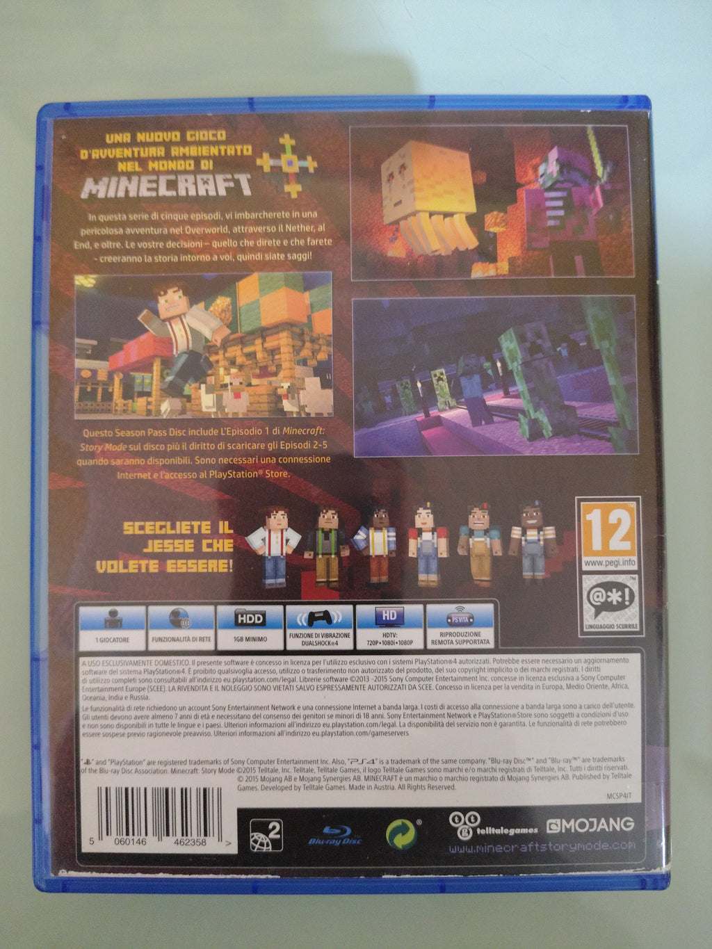 Minecraft: Storia Modalità -un Telltale Gioco Serie
