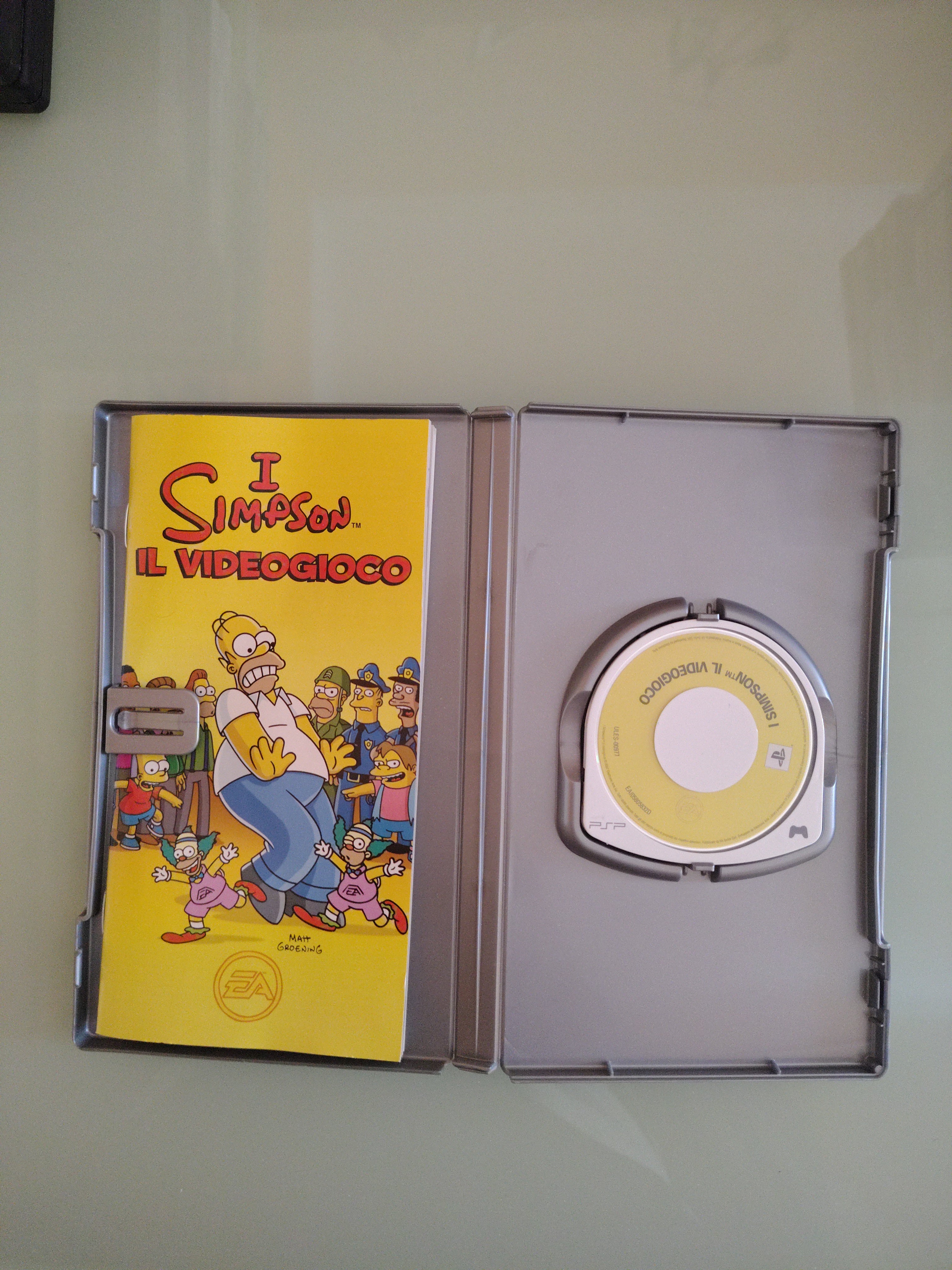 I SIMPSON IL VIDEOGIOCO GIOCO USATO OTTIMO SONY PSP EDIZIONE ITALIANA