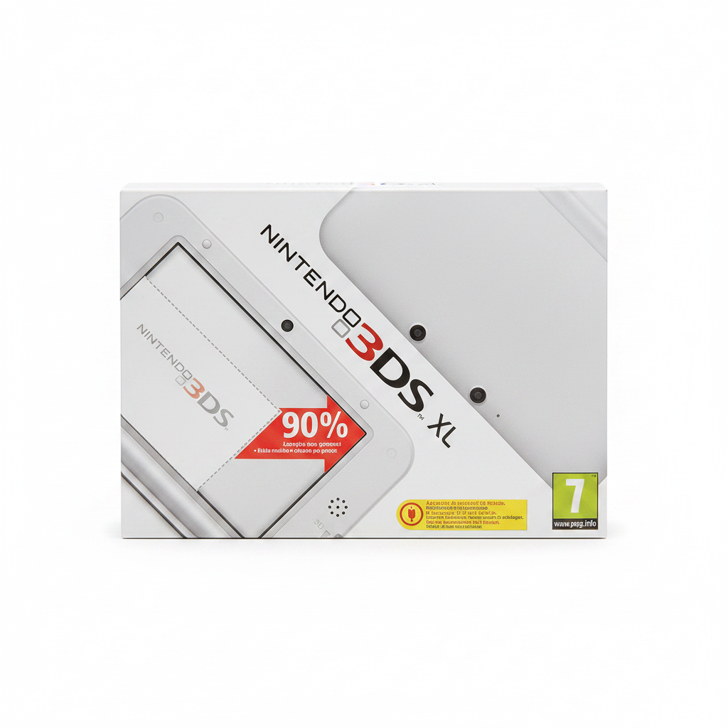 # NINTENDO 3DS XL BIANCO BOXATO