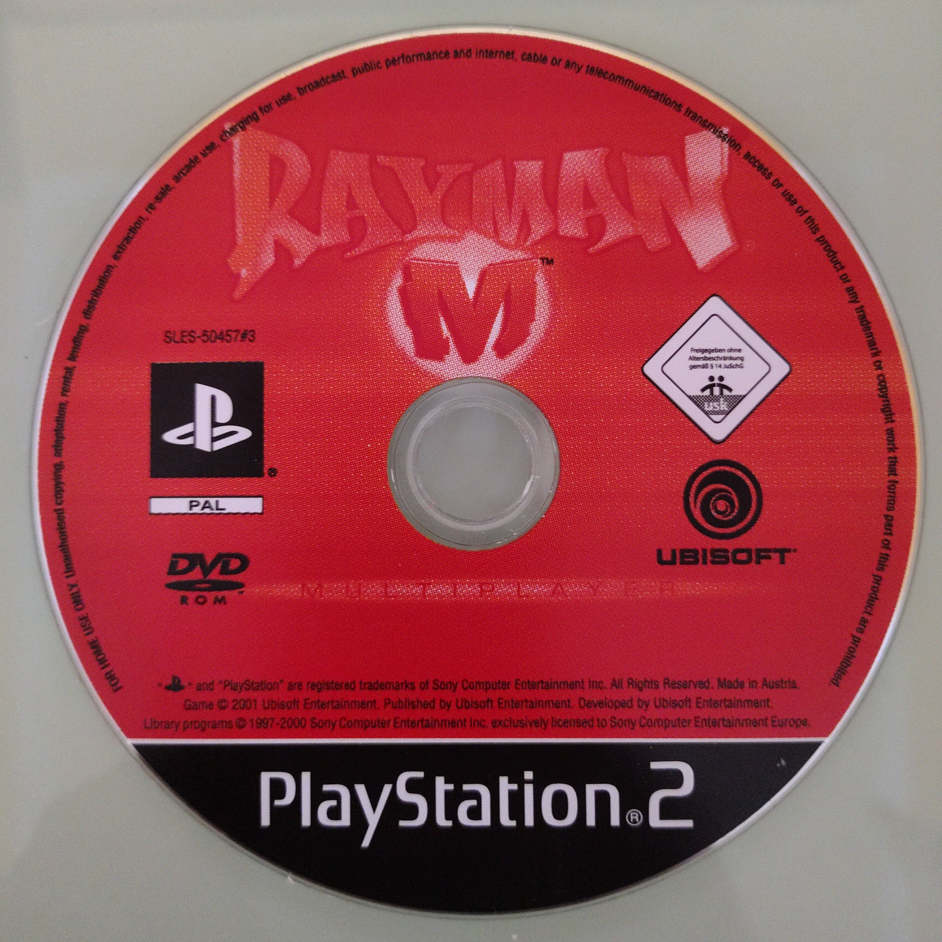 RAYMAN ( solo disco)