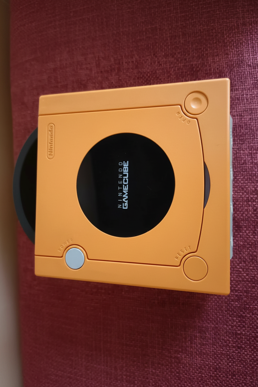 Console Nintendo GameCube  Orange Spice come nuova, regione jap "TESTATA"!!