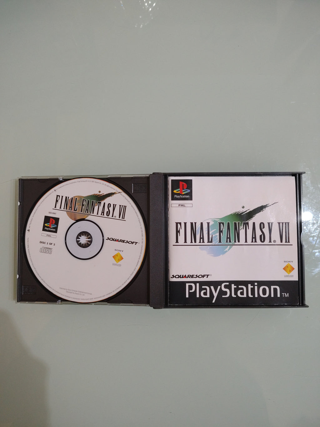 Final Fantasy VII 7 GIOCO PS1 INGLESE