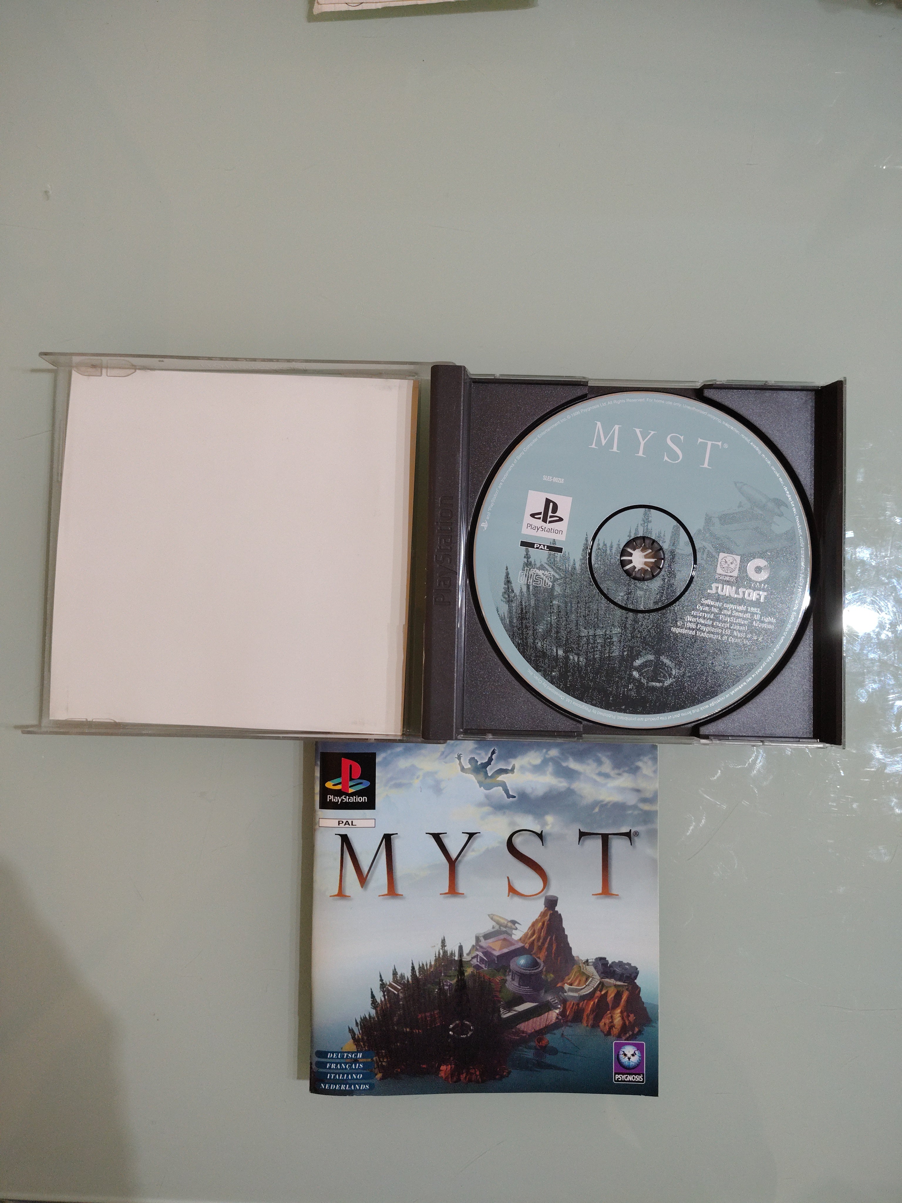 MYST Playstation 1  Psone Pal Ita Italiano Ottimo