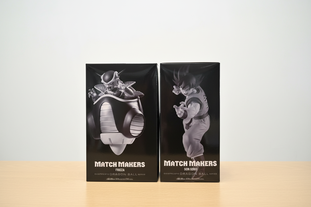 DragonBallZ match makers figure son Goku VS freezer