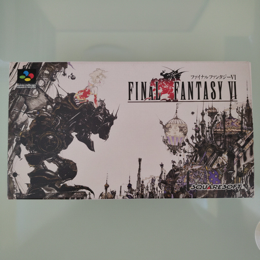 Final Fantasy VI  Nintendo Super Famicom  giapponese  testato