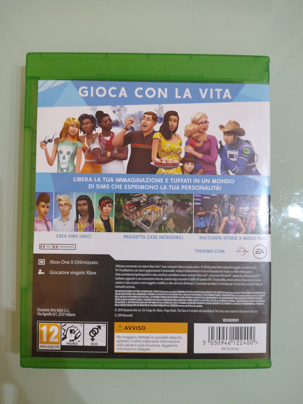 The Sims 4 (Xbox One 2017) prima stampa